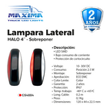 Lampara Lateral Ovalada 4¨HALO