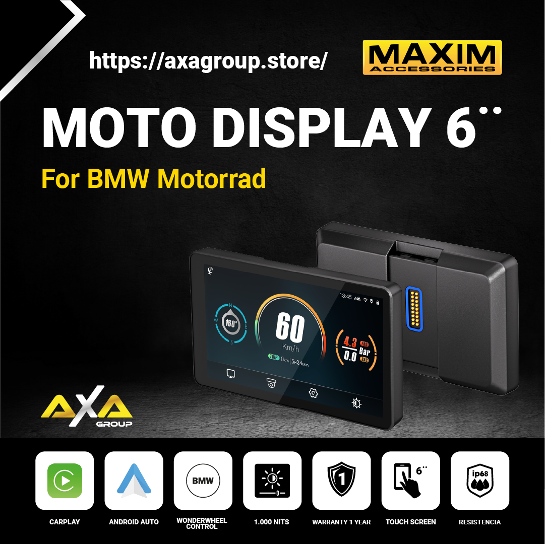 MOTO DISPLAY para BMW 6¨ | Wonder Wheel | MAXIM Accesories