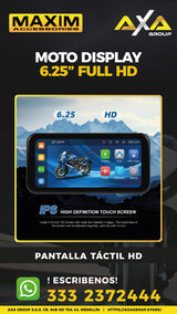 Moto Display de 6.25" HD con Control